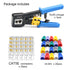 YPAY rj45 cable crimping tools crimper rg45 ethernet internet network pliers rj12 cat5 cat6 networking rj 45 Stripper clamp clip