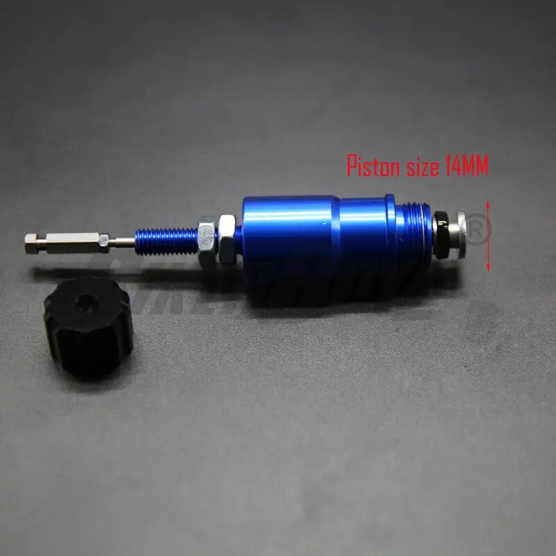 Motorcycle hydraulic clutch brake pump master cylinder rod system performance efficient transfer pump