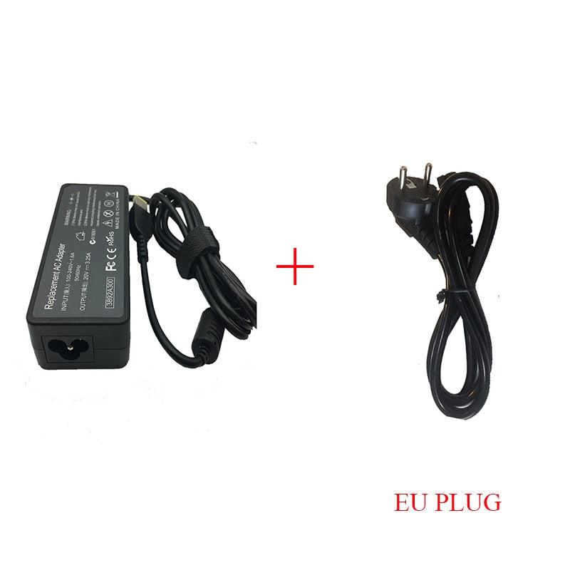 20V 3.25A 65W USB AC Laptop Charger Power Adapter For Lenovo Thinkpad X301S X230S G500 G405 X1 Carbon E431 E531 T440s Yoga 13