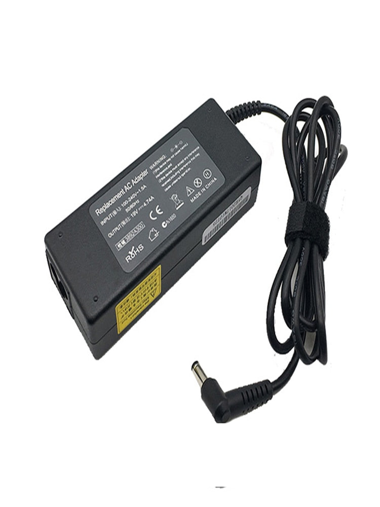 19V 4.74A 90W 5.5*2.5mm Laptop Charger Power For ASUS Toshiba/Lenovo Adapter A46C X43B A8J K52 U1 U3 S5 W3 W7 Z3 Notebook