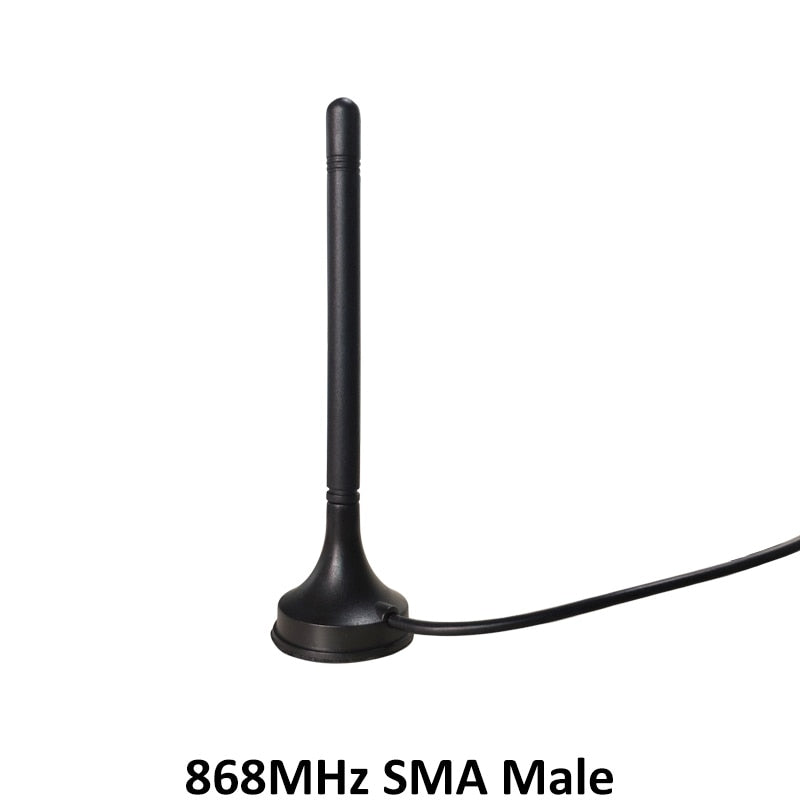 868mhz antenna IOT Lora Lorawan 900M~1800MHz 3dbi sucker Eoth GSM with base magnetic 3m cable antena 868 mhz antenne 915 mhz gsm