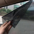 2pcs/lot Car Curtain Windshield Sticker Sun shade UV Protection Sunshade Shield Cover Side Window Film Auto Stying 63 x 42cm