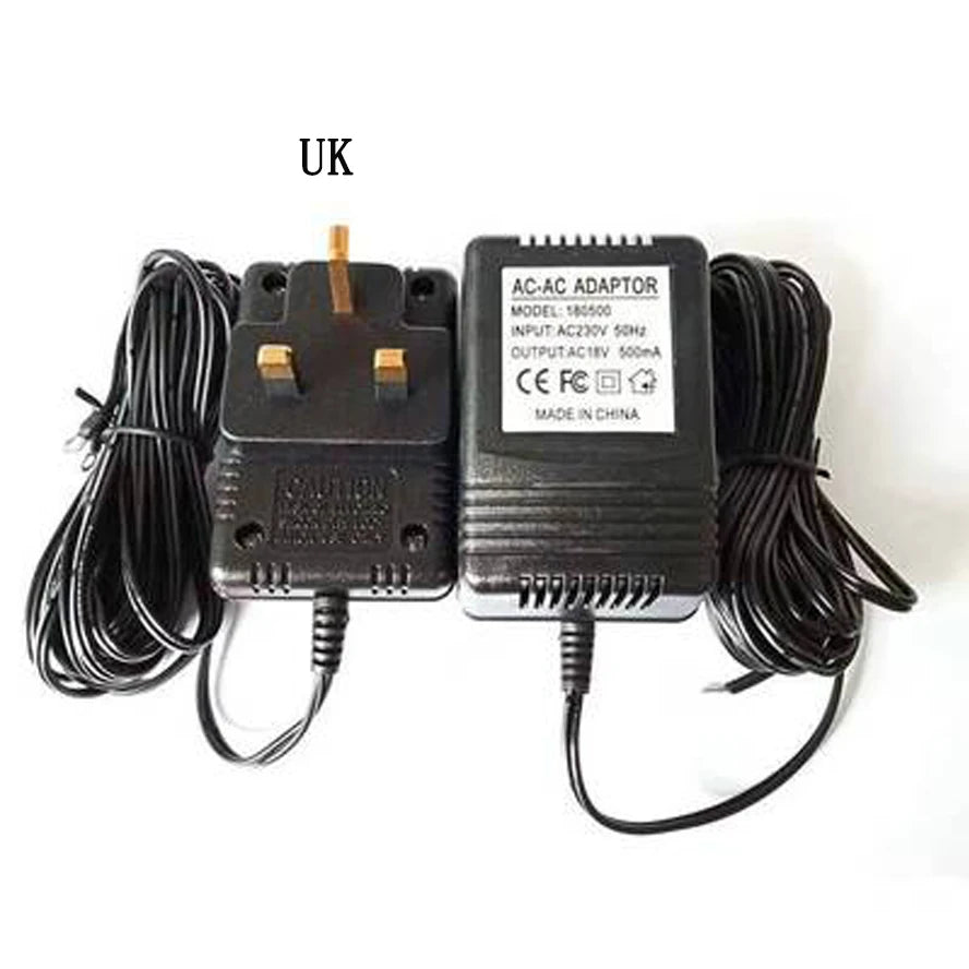 18V 500mah AC Power Adapter EU US 110V 220V Transformer Charger For EKEN V5 Wireless Video Doorbell Camera Video Intercom Ring