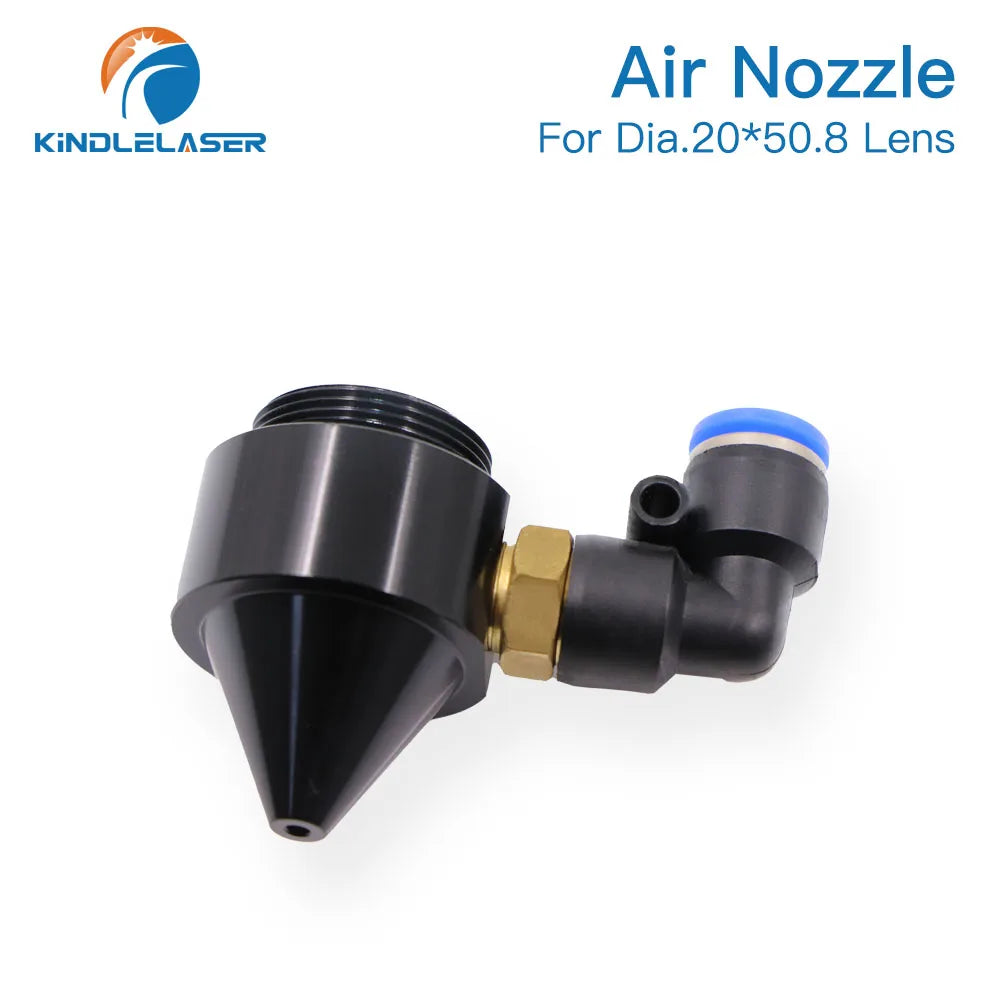 KINDLELASER Air Nozzle for Dia.20 FL50.8 Lens or Laser Head use for CO2 Laser Cutting and Engraving Machine