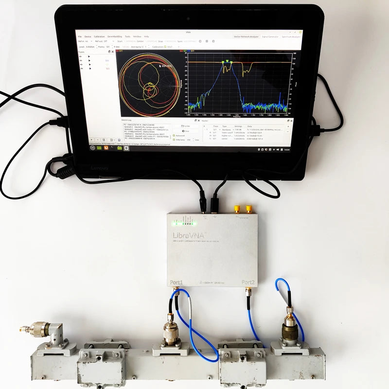 New LibreVNA 100kHz - 6GHz USB Based Full 2-port Vector Network Analyzer Nanovna + Spectrum Analyzer + Signal Generator