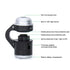 Mobile Phone Microscope Telescope Camera Clip Lens 30x Zoom LED Light Photography PR Sale