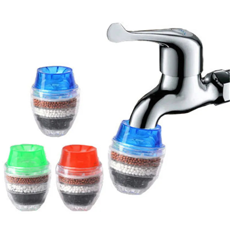 Tap Water Purifier Activated Carbon Municipal Water Purifier Faucet Mounted Type Easy And Convenient