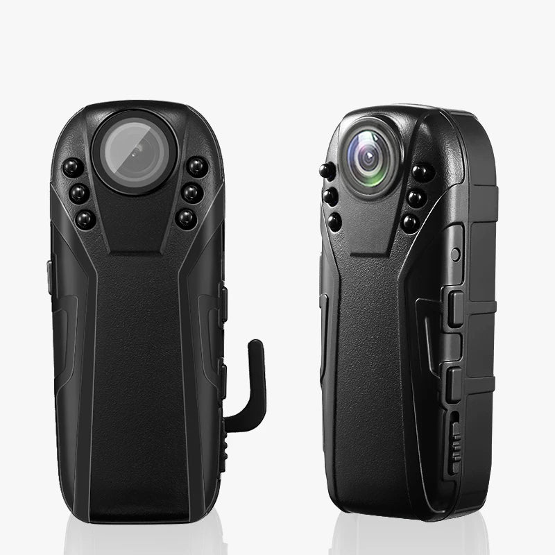 Mini CCTV Body Worn Camera Portable Camcorder Video Audio Recorder Motion Detection IR Night Vision 5m Wide Angel Lens125 Degree