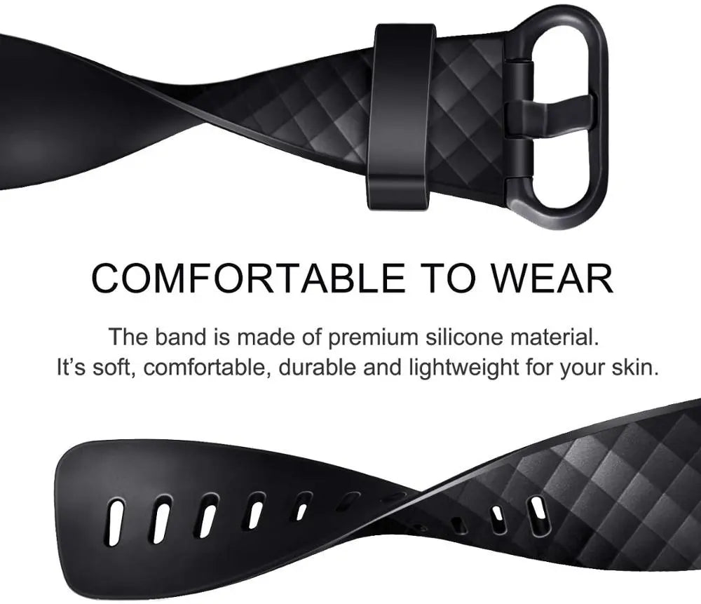 Silicone strap For Fitbit Charge 3 SE band Replacement wristband Charge4/3SE smart Watch Sport Bracelet Fitbit Charge 4 band