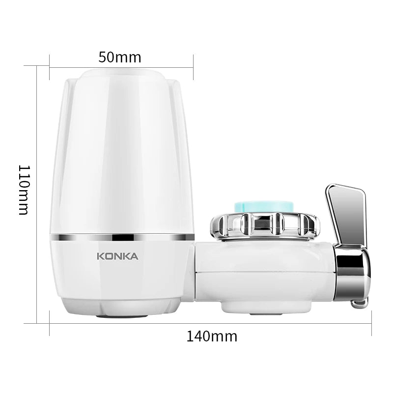 KONKA Faucet Tap Water Purifier Removable  Washable Filter Small Physical Filtering For Home Kictchen One Filter Element