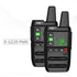 KSUT Walkie Talkie GZ20 Legal Frequency European Frequency PMR 446MHZ FRS Professional Mini Two Way UHF Radio Transceiver