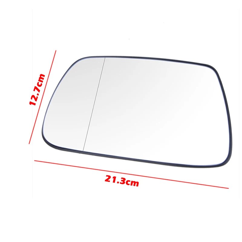 Side Rearview Mirror Heated Glass Heater Anti-fog Defrosting Door Flat Wing Mirrors Fit For Jeep Grand Cherokee 2005-2010