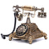 Beamio Real Antique Landlin Telephone With Rotating Metal Disk Retro Phone For Office Home Hotel Decoration Crafts Gift