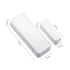 1/3/6pcs Wireless 433MHz Two-way Magnetic Door Sensor Door Window Open / Close Detector for Home Security Alarm Systems