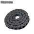 Cable Chain 7x7 10x10 10x15mm  L1000mm Cable Drag Chain Wire Carrier With End Connectors for CNC Router Machine 3D Printer Parts