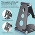 iPad Stand For iPad Pro 11 12.9 inch Tablet Holder For Samsung Xiaomi Huawei Metal Adjustable Folding Mobile Phone Tablet Stand