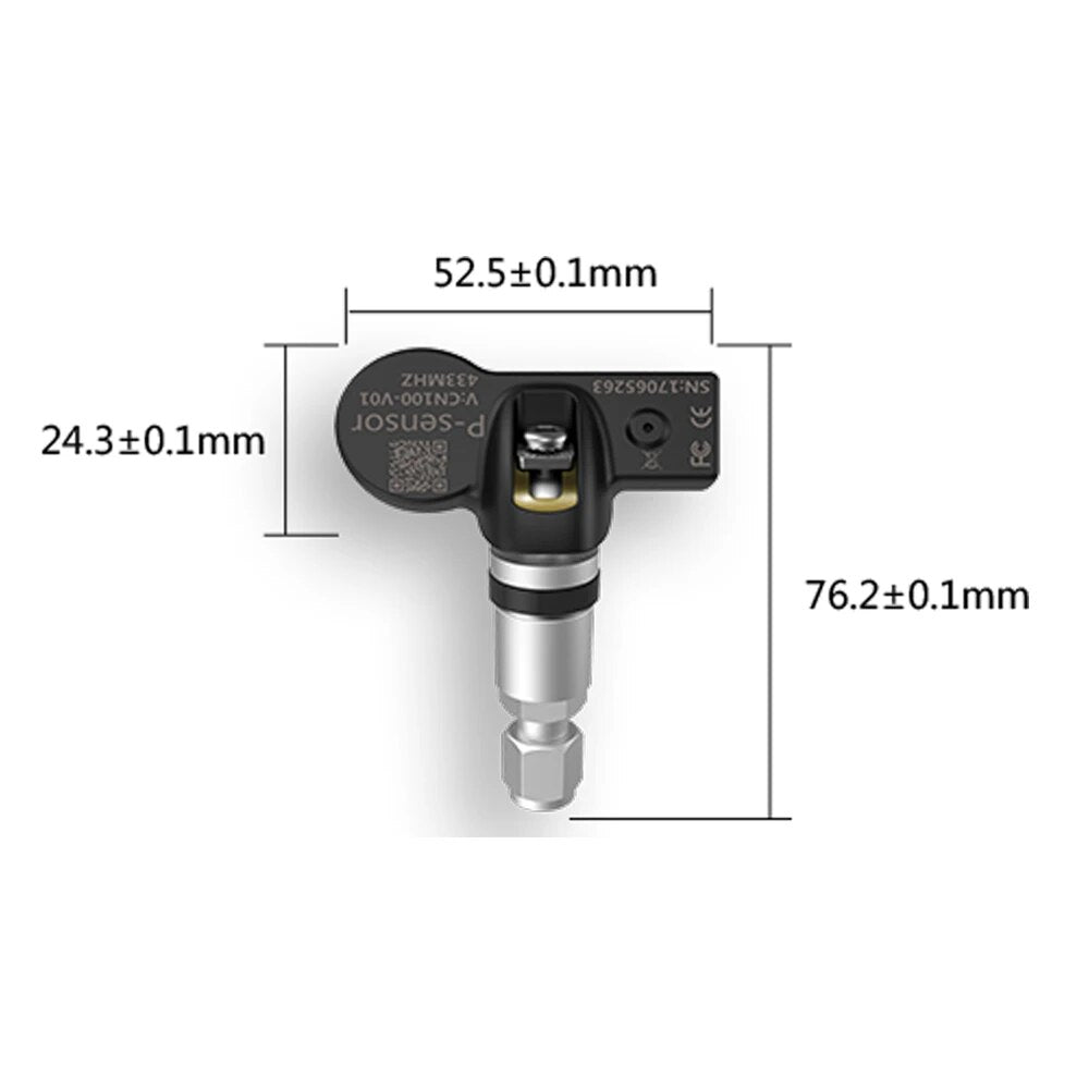 EKIY USB TPMS Tire Pressure Monitoring System for Car Radio Navigation Tyre Internal External Sensors Alarm Monitoring System