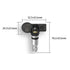 EKIY USB TPMS Tire Pressure Monitoring System for Car Radio Navigation Tyre Internal External Sensors Alarm Monitoring System