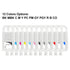 PFI-1700 PFI1700 Refillable Ink Cartridge With Permanent Chip For Canon PRO-2000 PRO-2100 PRO-4000 PRO-4000S PRO-6000 PRO-6100