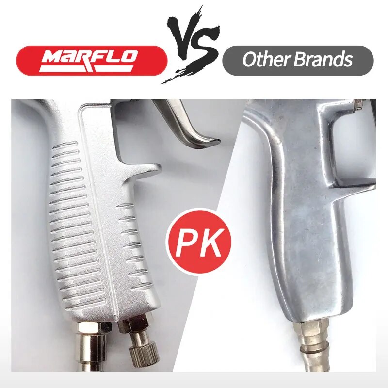 Tornado Car Cleaning Gun Car Washer High Pressure Washing Tools Auto Interior Care Maintenance Water Gun Bearing Tube Marflo