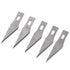 1Set Non-Slip Metal Scalpel Knife Tools Kit Cutter Engraving Craft knives  Blades Mobile Phone PCB DIY Repair Hand Tools