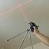 4 in 1 Accurate Multipurpose Laser Level Lever with Tripod Cross Projects Horizontal Vertical Laser Light Beam Measure Tape