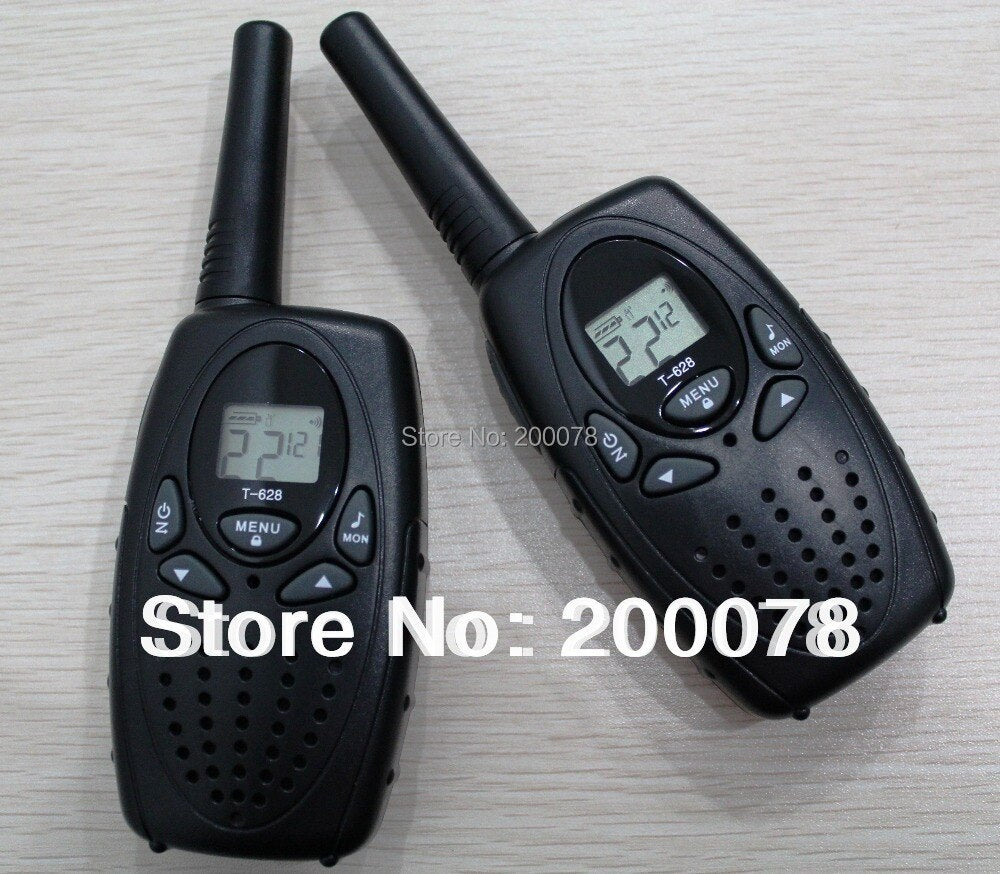 Long range radio UHF cb 1 Watt  walkie talkie radio T-628 amateur transceiver PMR446 FRS interphone woki toki balck/orange