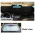 DSJ 6pcs Silver Car Sun Shade Front Window Sun Blind Screen Shield Protector Windscreen Windshield Visor Cover Block Sunshade UV