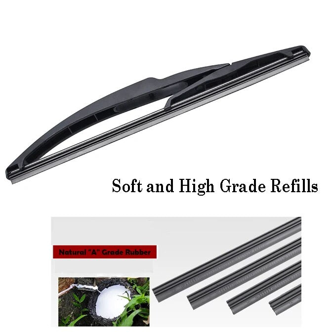 Erick's Wiper 10" Rear Wiper Blade For Renault Scenic 2 II Grand Scenic 2 2003 - 2009 Windshield Windscreen Tailgate Window