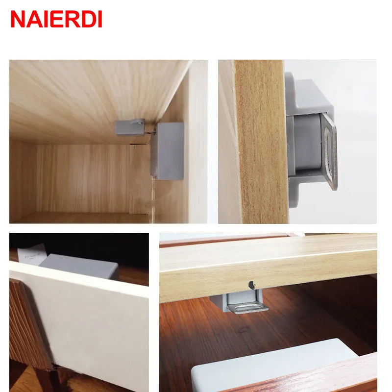 NAIERDI Invisible Sensor Lock EMID IC Card Drawer Digital Cabinet Intelligent Electronic Locks For Wardrobe Furniture Hardware