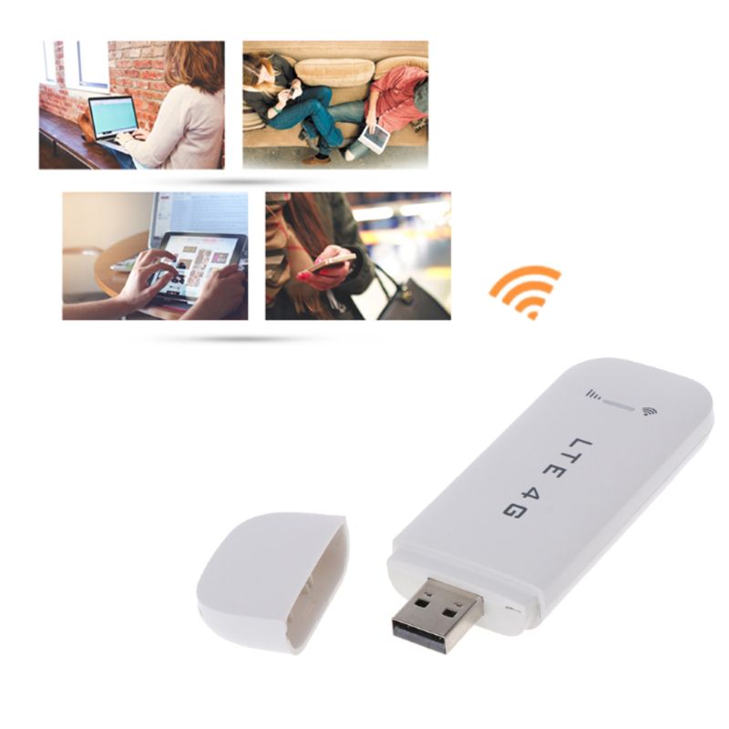 New 4G LTE USB Modem Network Adapter With WiFi Hotspot SIM Card 4G Wireless Router For Win XP Vista 7/10 Mac 10.4 IOS