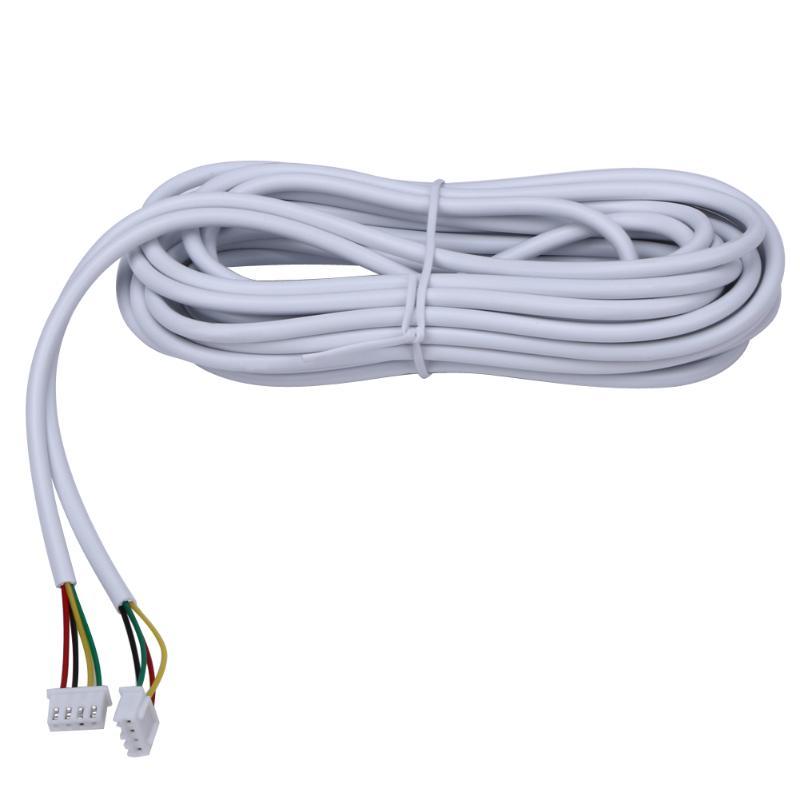 CUSAM 15M 20M 30M 50M AVVR 4*0.12 4 Wire Copper Line for Video Intercom Color Video Door Phone Doorbell Wired Intercom Cable