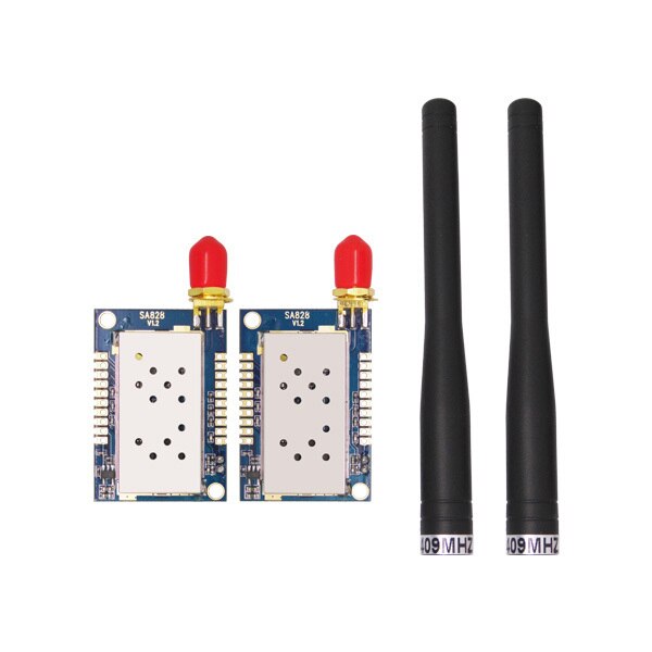 2pcs/lot Wireless FM modulation SA828 All-in-One UHF | VHF Frequency Embedded walkie talkie modules