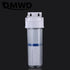 DMWD 10 inches Pre-filter PP Cotton Explosion-proof Transparent Bottle Water Purifier Softener Activated Carbon Filter Cartridge