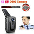 D900 Novatek 96650 64GB Full HD 1080P Police Body Lapel Worn Video Camera Recorder DVR IR Night Cam 6-hour Record Free Shipping