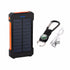 20000mAh Top Solar Power Bank Waterproof Emergency Charger External Battery Powerbank For Xiaomi MI iPhone Samsung LED SOS Light