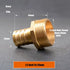 3pcs 1 1/4" 1.2 Inch Male Thread To 25mm Pagoda connectors Copper/Brass Industry Aquarium irrigation Solar heater Pipe Joints