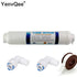 10 Inch T33 with 2pcs fitting Water Purifier INLINE COCONUT Carbon Post  WATER FILTER 5MICRON CARBON  FILTER FOR REVERSE OSMOSIS