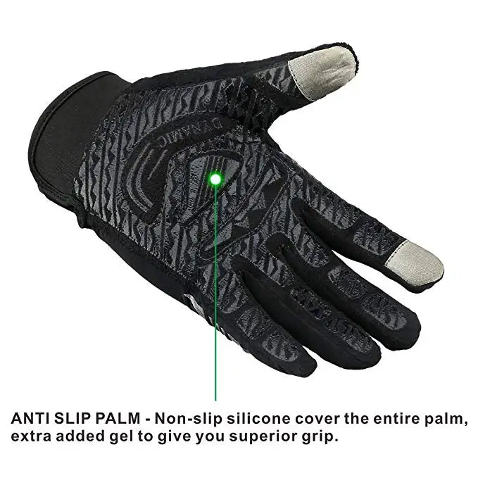 KIM YUAN Touch Screen Sun Protection Cycling Gloves, for Mountain Biking, Running, Hiking General Using, Suits Men & Women