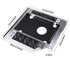 Full Aluminum Universal Laptop 2nd HDD Caddy 9.5mm SATA 3.0 for 2.5" HDD SSD Case Enclosure For Notebook CD/DVD-ROM ODD