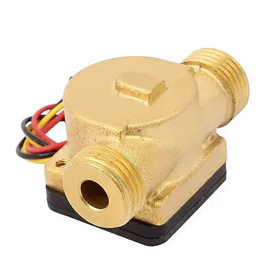 G1/2 Hall Effect Water Flow Sensor Switch Flowmeter 1-30L/min SEN-HZ21WC