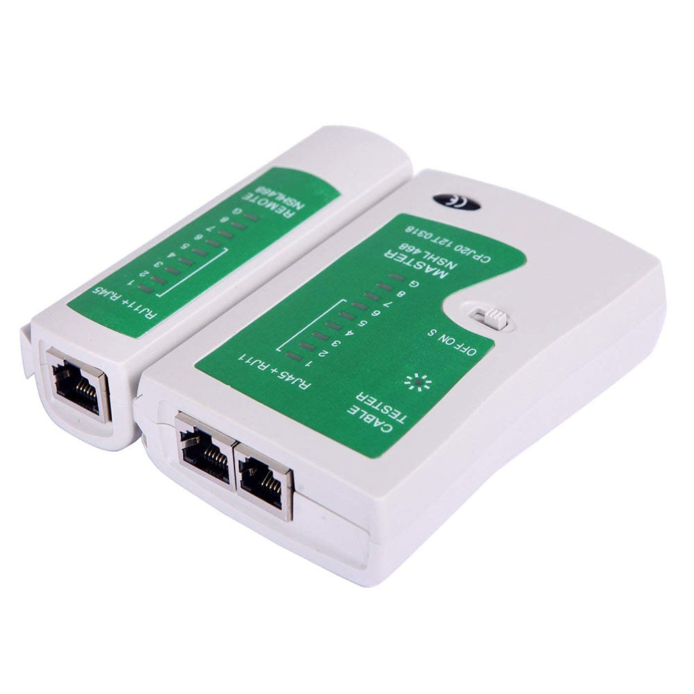 Professional RJ45 Cable Lan Tester Network Cable Tester RJ45 RJ11 RJ12 CAT5 UTP LAN Cable Tester Networking Tool Network Repair