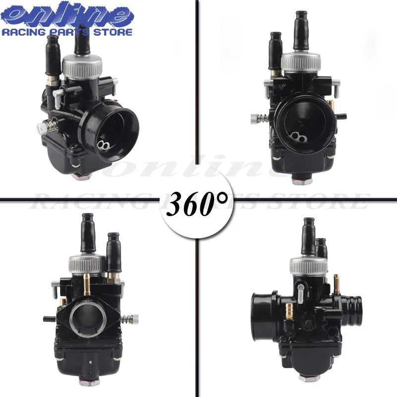 17mm 19mm 21mm Racing Carburetor Carb for Dellorto PHBG DIO JOG 50cc 90cc BWS100 for Puch Yamaha Zuma scooter