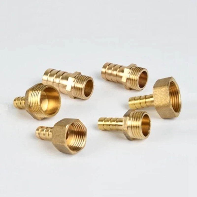 3pcs 1 1/4" 1.2 Inch Male Thread To 25mm Pagoda connectors Copper/Brass Industry Aquarium irrigation Solar heater Pipe Joints