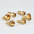 3pcs 1 1/4" 1.2 Inch Male Thread To 25mm Pagoda connectors Copper/Brass Industry Aquarium irrigation Solar heater Pipe Joints
