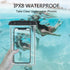 Summer Luminous Waterproof Pouch Swimming Gadget Beach Dry Bag Phone Case Cover Camping Skiing Holder For Cell Phone 3.5-6.5Inch