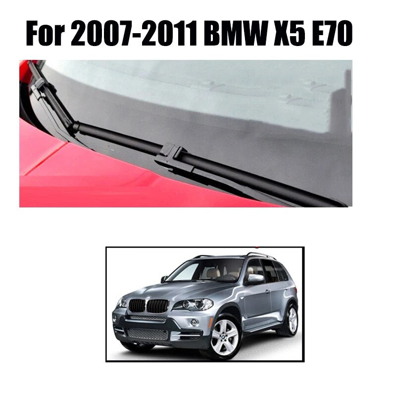 Erick's Wiper LHD Front & Rear Wiper Blades Set For BMW X5 E70 2006 - 2011 Windshield Windscreen Window Brushes 24"+20"+15"