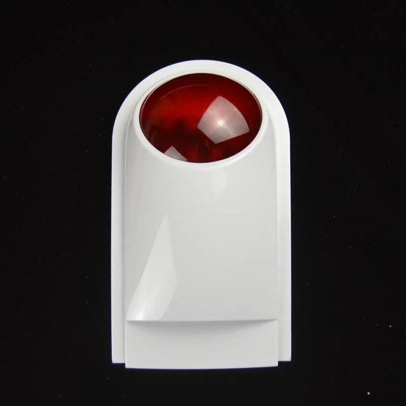 433MHz Wireless Strobe Siren Flash LED, indoor / Outdoor Waterproof Work, Designed For Our Home Security Alarm System