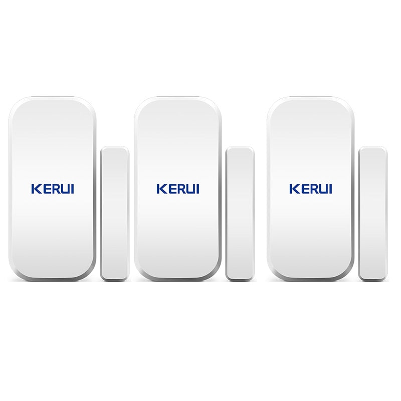 KERUI Wireless Door Magnetic Sensor Detector For Touch Keypad Panel GSM PSTN Home Security Burglar Voice Alarm System