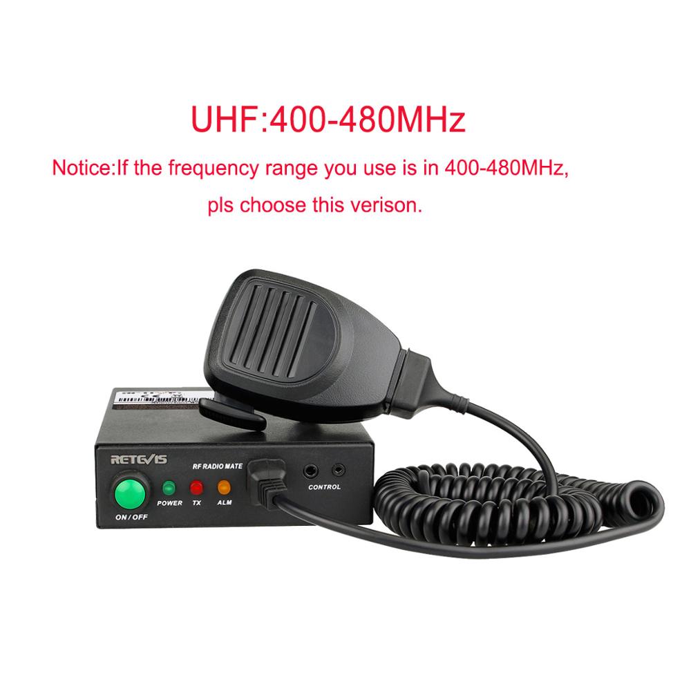 Retevis RT91 Ham Radio Amplifier VHF or UHF Ham Radio Power Amplifier For DMR RT3S/HD1 Digital/Analog Walkie Talkie Amplifier